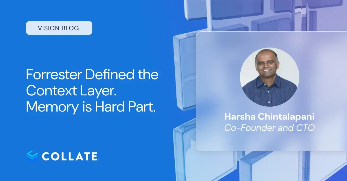 Forrester Just Defined the Context Layer. Memory Is The Hard Part.