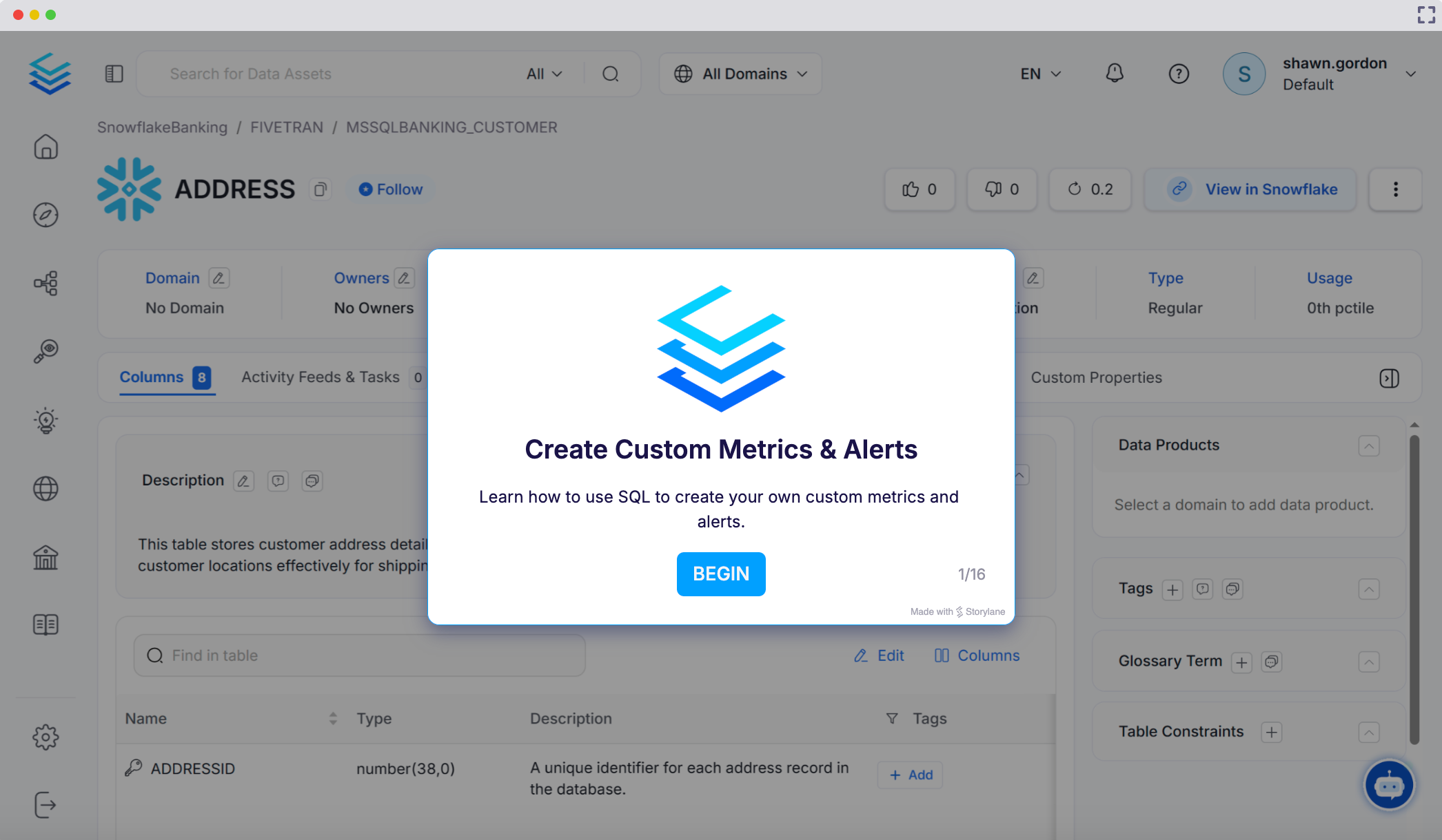 Interactive Product Demo - Custom Metrics & Alerts